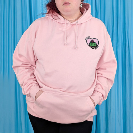 Hoodie brodé personnalisable - PLANT MOM - à capuche unisexe 🪴☀️