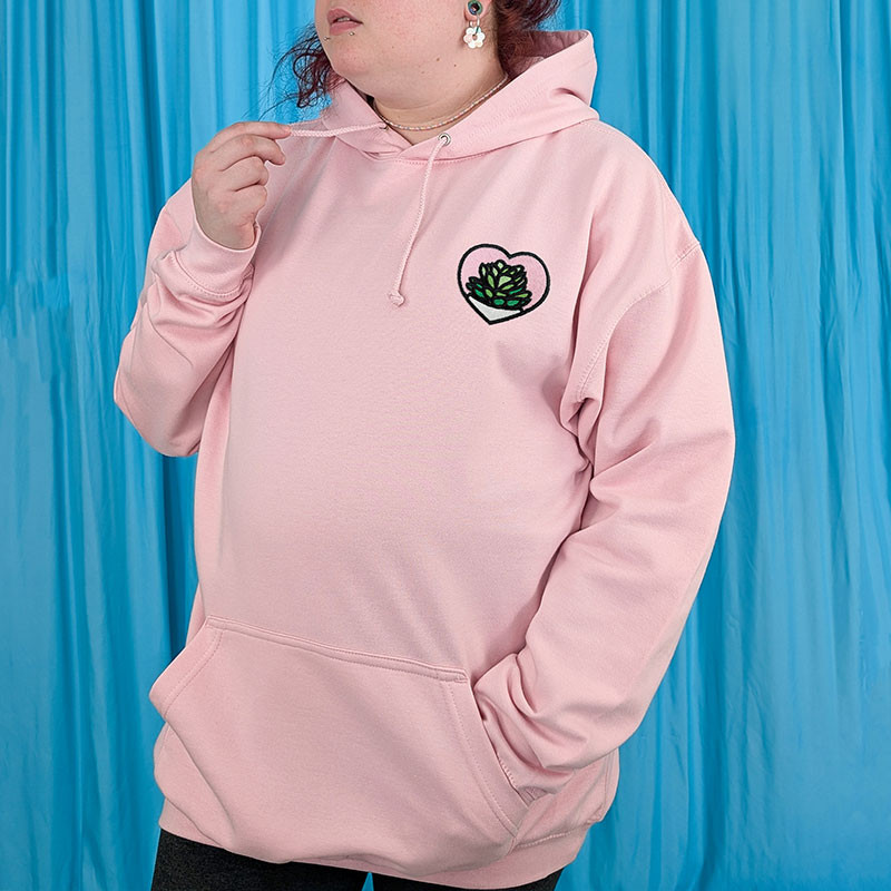 Hoodie brodé personnalisable - PLANT - à capuche unisexe 🪴☀️ Hoodie brodé personnalisable - PLANT - à capuche unisexe 🪴☀️