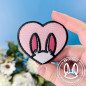 Patch brodé thermocollant personnalisable – BUNNY 🐰🥕 Patch brodé thermocollant personnalisable – BUNNY 🐰🥕