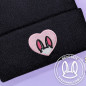 Bonnet à revers brodé personnalisable – BUNNY 🐰🥕 Bonnet à revers brodé personnalisable – BUNNY 🐰🥕