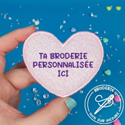 Patch Thermocollant Brodé Personnalisé – Une Touche Unique et Facile à Poser 🎨🧵