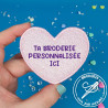 Patch Thermocollant Brodé Personnalisé – Une Touche Unique et Facile à Poser 🎨🧵