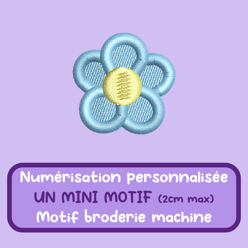 Mini motif broderie machine personnalisé – Taille max 2cm 🌟🪡 Mini motif broderie machine personnalisé – Taille max 2cm 🌟🪡