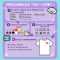 Option broderie personnalisée – Ajoute un prénom à ton t-shirt ou sweat brodé 🧵💖