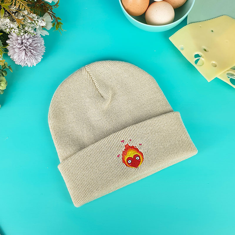 Bonnet à revers brodé - CALCILOVE - unisexe 🔥💖 Bonnet à revers brodé - CALCILOVE - unisexe 🔥💖