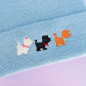 Bonnet à revers brodé - BABY CATS - unisexe 🐱❄️ Bonnet à revers brodé - BABY CATS - unisexe 🐱❄️