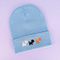 Bonnet à revers brodé - BABY CATS - unisexe 🐱❄️ Bonnet à revers brodé - BABY CATS - unisexe 🐱❄️