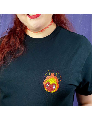 T-shirt brodé oversize - CALCILOVE - unisexe 🔥💖