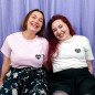 T-shirt brodé oversize - CŒUR DE SUIE - unisexe 🖤🌟 T-shirt brodé oversize - CŒUR DE SUIE - unisexe 🖤🌟