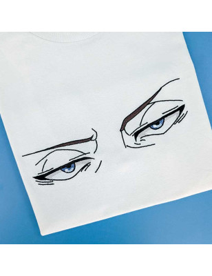 T-shirt brodé oversize - LIVAÏ - unisexe ⚔️👀