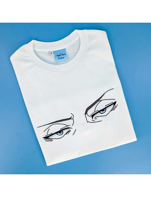 T-shirt brodé oversize - LIVAÏ - unisexe ⚔️👀