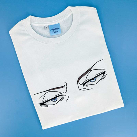 T-shirt brodé oversize - LIVAÏ - unisexe ⚔️👀
