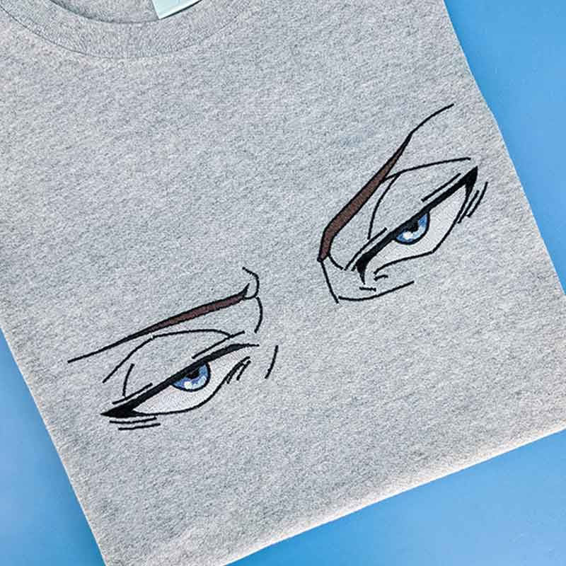 T-shirt brodé oversize - LIVAÏ - unisexe ⚔️👀 T-shirt brodé oversize - LIVAÏ - unisexe ⚔️👀