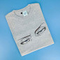 T-shirt brodé oversize - LIVAÏ - unisexe ⚔️👀 T-shirt brodé oversize - LIVAÏ - unisexe ⚔️👀