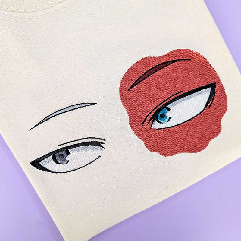 T-shirt brodé oversize - SHOTO - unisexe ❄️🔥👀 T-shirt brodé oversize - SHOTO - unisexe ❄️🔥👀