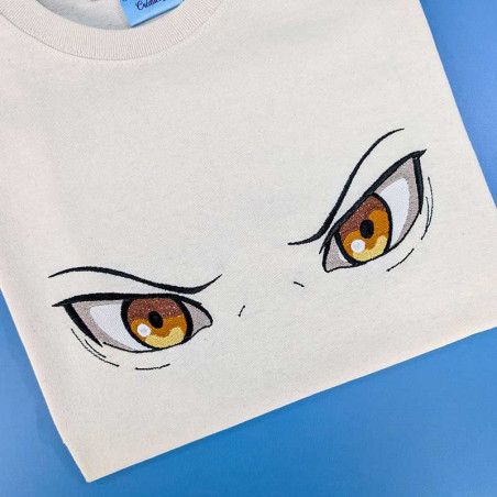 T-shirt brodé oversize - LOUIS - unisexe 🦌👀