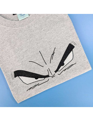 T-shirt brodé oversize - VEGETA - unisexe 💥👀