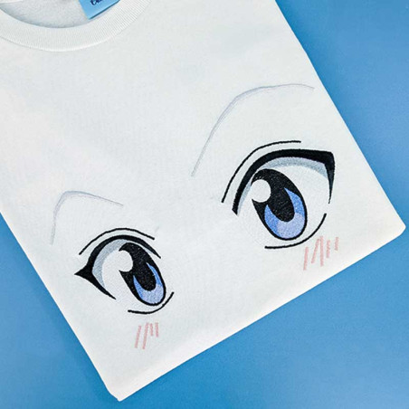 T-shirt brodé oversize - KILLUA - unisexe ⚡👀