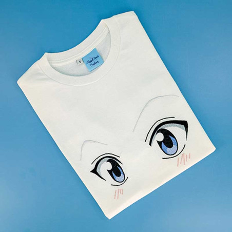 T-shirt brodé oversize - KILLUA - unisexe ⚡👀