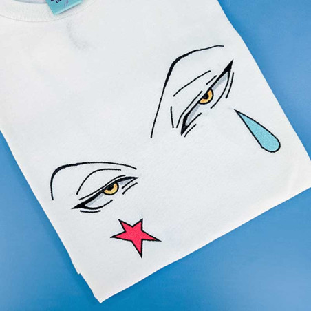 T-shirt brodé oversize - HISOKA - unisexe 🎭👀