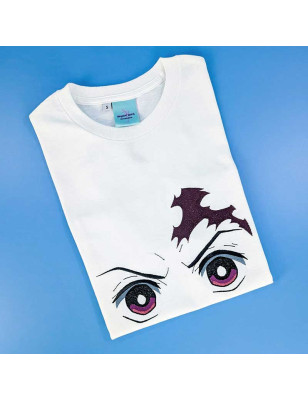 T-shirt brodé oversize - TANJIRO - unisexe 🌊👀