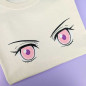 T-shirt brodé oversize - NEZUKO - unisexe 🌸👀 T-shirt brodé oversize - NEZUKO - unisexe 🌸👀