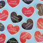 Sticker pailleté – I hate humans – 100% fait main 💜✨ Sticker pailleté – I hate humans – 100% fait main 💜✨