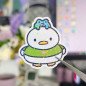 Sticker pailleté – Waffle le canard & Pepper la grenouille – 100% fait main 🦆🐸 Sticker pailleté – Waffle le canard & Pepper la grenouille – 100% fait main 🦆🐸