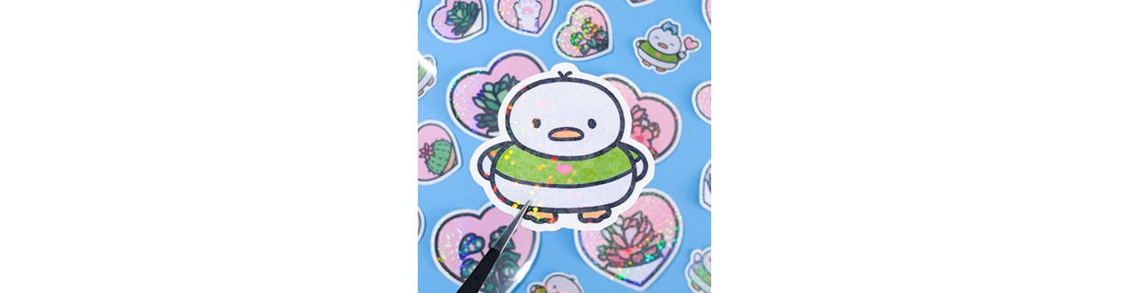 Stickers kawaii artisanaux 🌈✨
